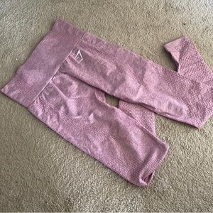 Gymshark dusky pink vital seamless leggings